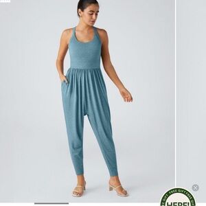 HALARA Teal Jumpsuit
